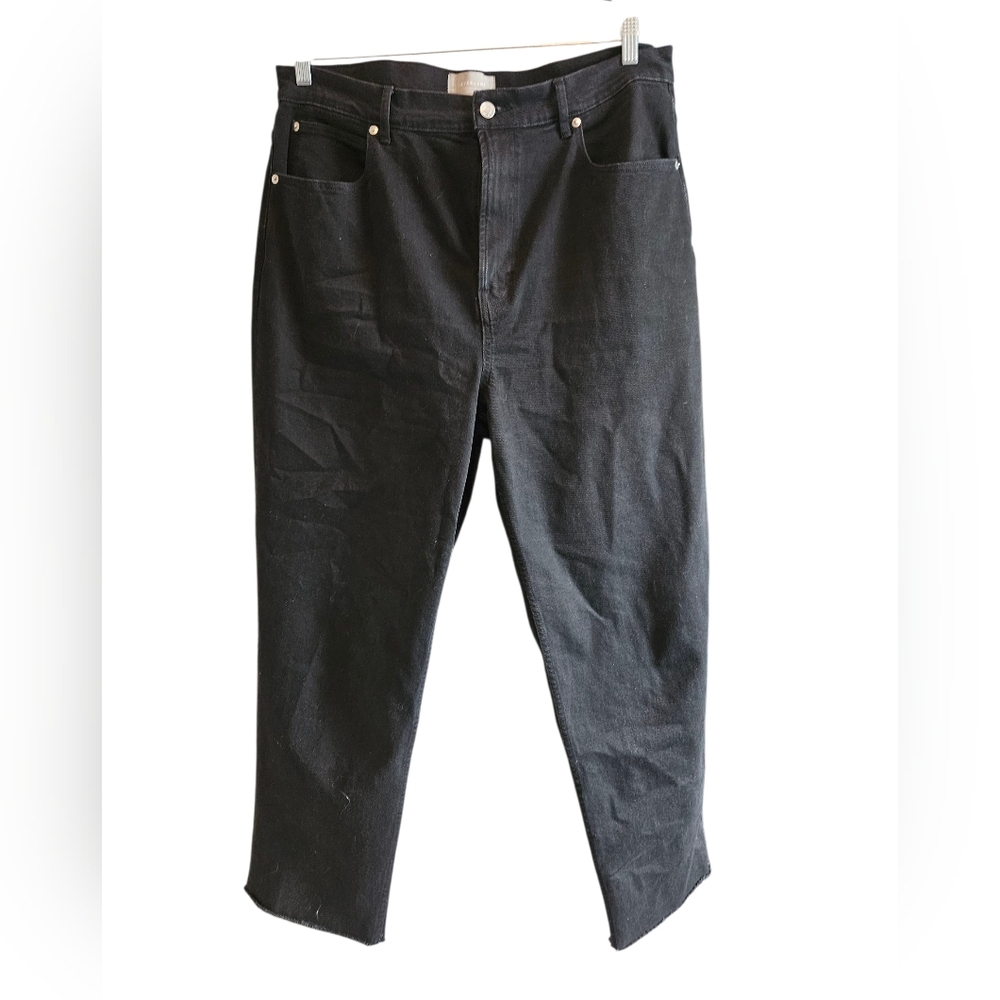 Everlane Black The Way High Jean Organic Cotton